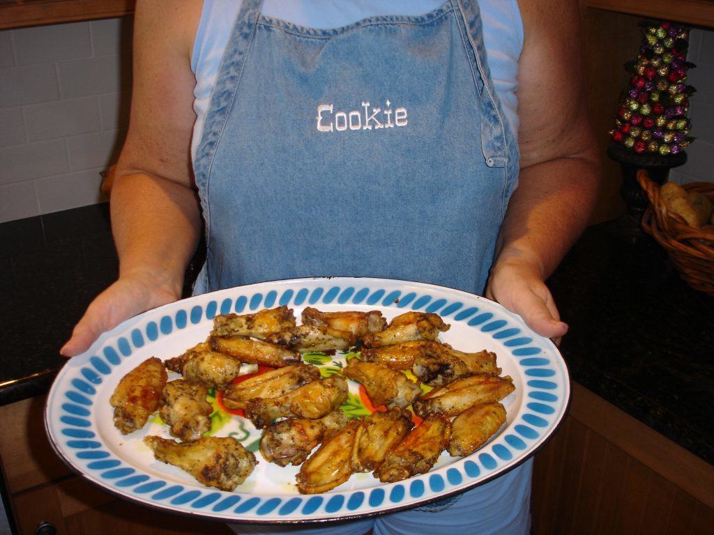 "A Chicken in Every Pot" (recipe Oven Roasted Chicken Wings) Syrup