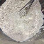 flour in a bowl