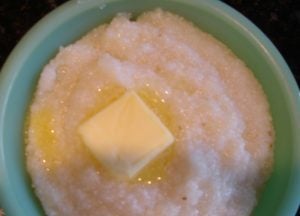 Grits with butter