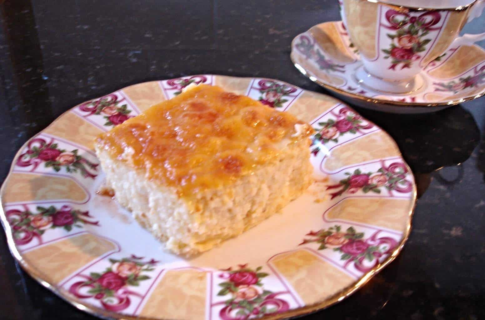 Cheese Grits Casserole Syrup and Biscuits