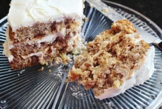 Hummingbird Cake. Southern Living Magazine's most requested recipe. A 1970's cake made with crushed pineapple, chopped bananas and pecans with a cream cheese icing.