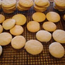 Southern Tea Cakes. An old fashioned recipe handed down for generations made with simple ingredients