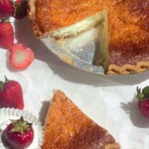 Southern Buttermilk Pie. A nostalgic pie that's creamy, cool, lemony and perfect in every way.