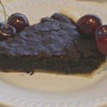Chocolate Fudge Pie. A chocolate pie with a brownie-like consistency.