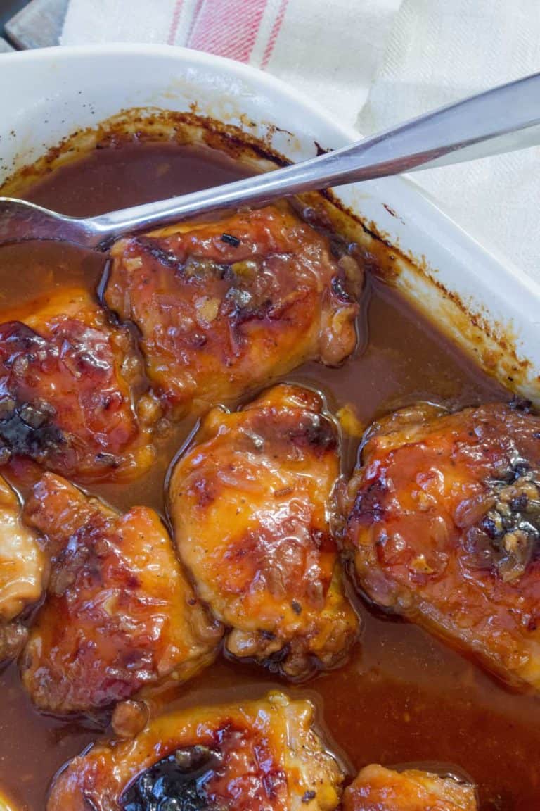 4 Ingredient Sweet and Tangy Chicken