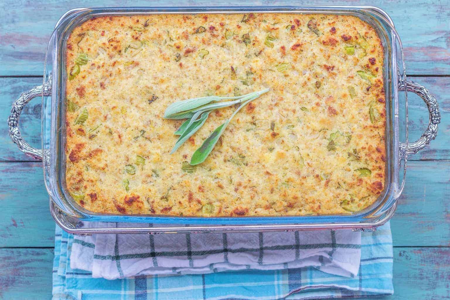 Southern Sage Cornbread Dressing recipe