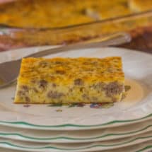Christmas Morn Casserole. A make-ahead , sausage, egg, and cheese casserole. Mix it up at night and pop in the oven in the morning.