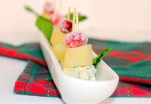 Pear Gorgonzola Bites