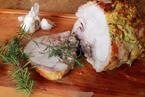 Rosemary Garlic Pork Roast