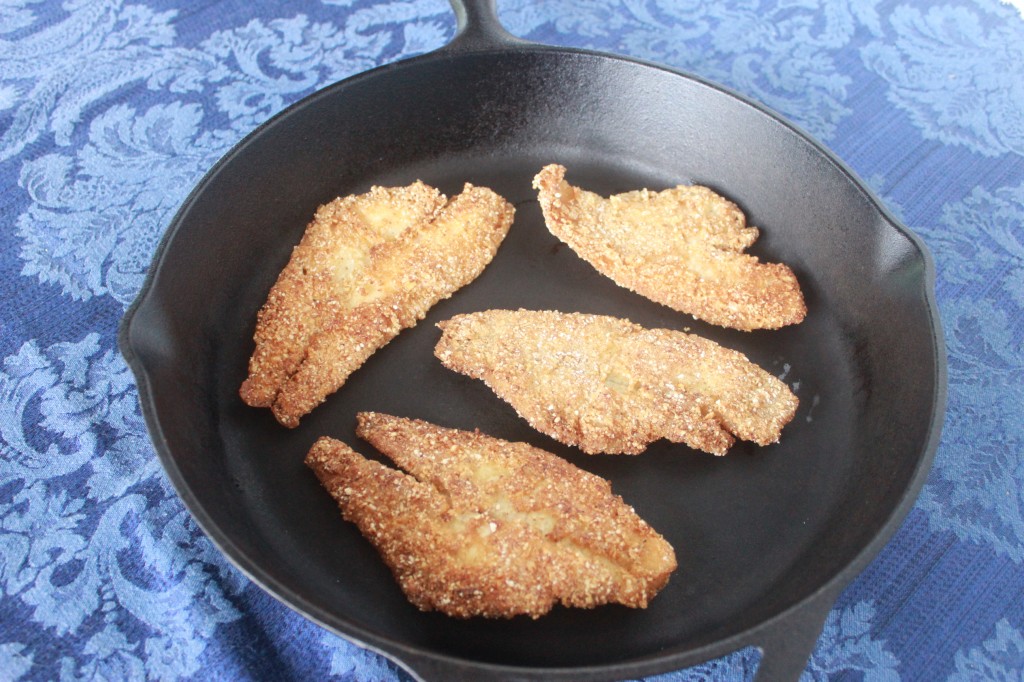 Skillet Fried Flounder ~ Syrup and Biscuits
