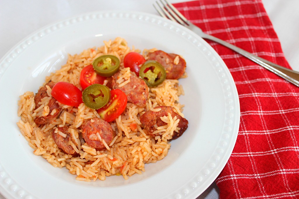 Spicy Sausage and Rice ~ Syrup and Biscuits