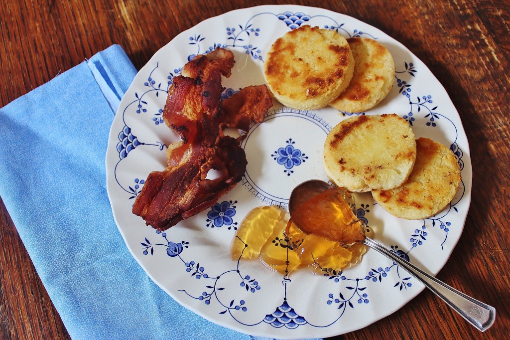 Skillet Toasted Biscuits ~ Syrup and Biscuits