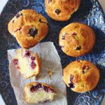 Blueberry Buttermilk Muffins. Buttermilk, cream cheese, butter and blueberries come together to make a might fine, stick to your ribs muffin. #blueberry #muffin #southernfood #southern
