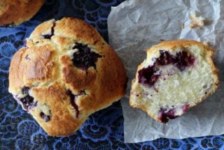 Blueberry Buttermilk Muffin #blueberry #muffin #southernfood #southern