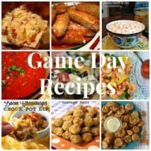 Game Day Recipes. 17 easy favorites for game day.