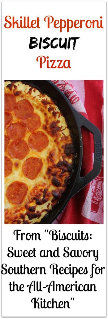 Skillet Pepperoni Biscuit Pizza