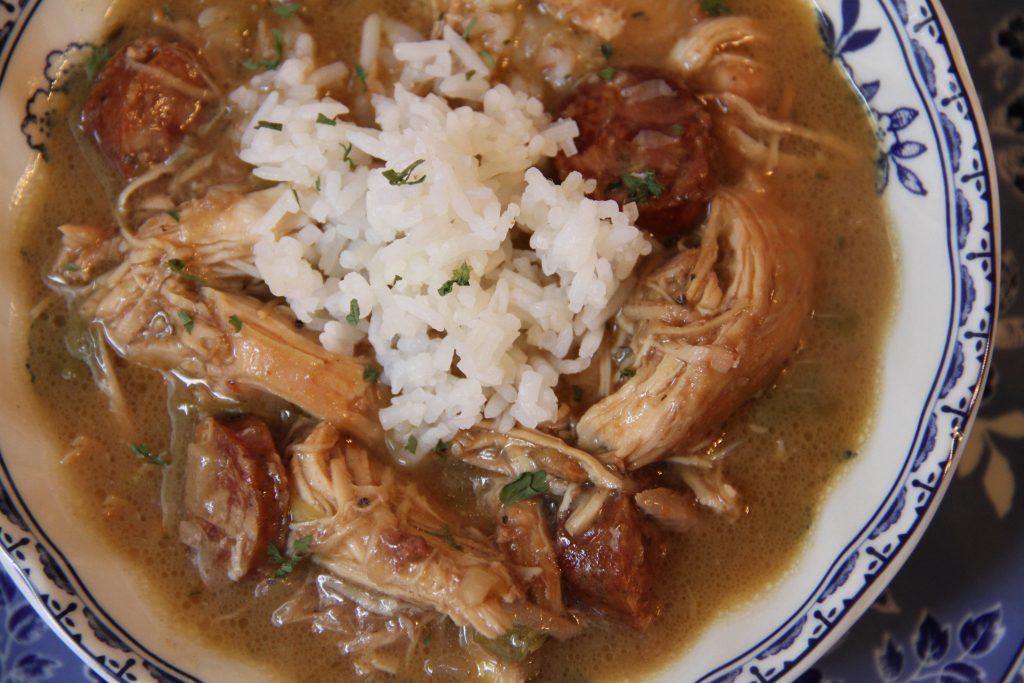 Chicken and Andouille Sausage Gumbo/Deep South Dish