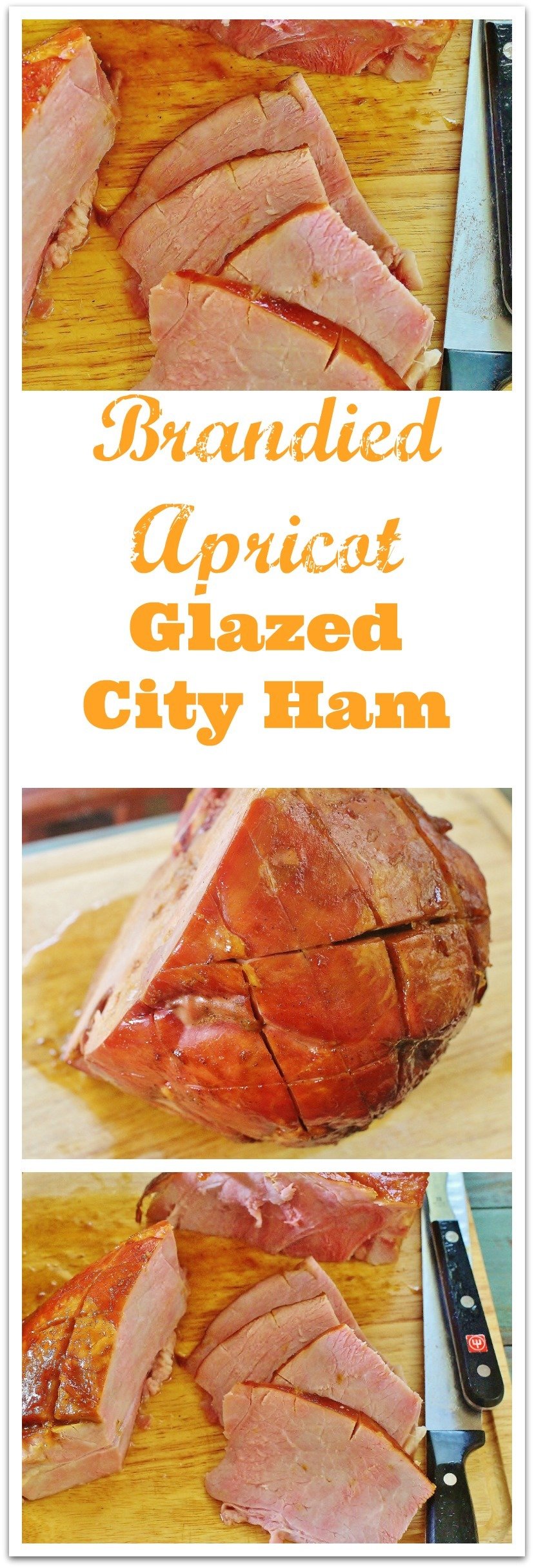 Brandied Apricot Glazed City Ham Syrup And Biscuits 3577