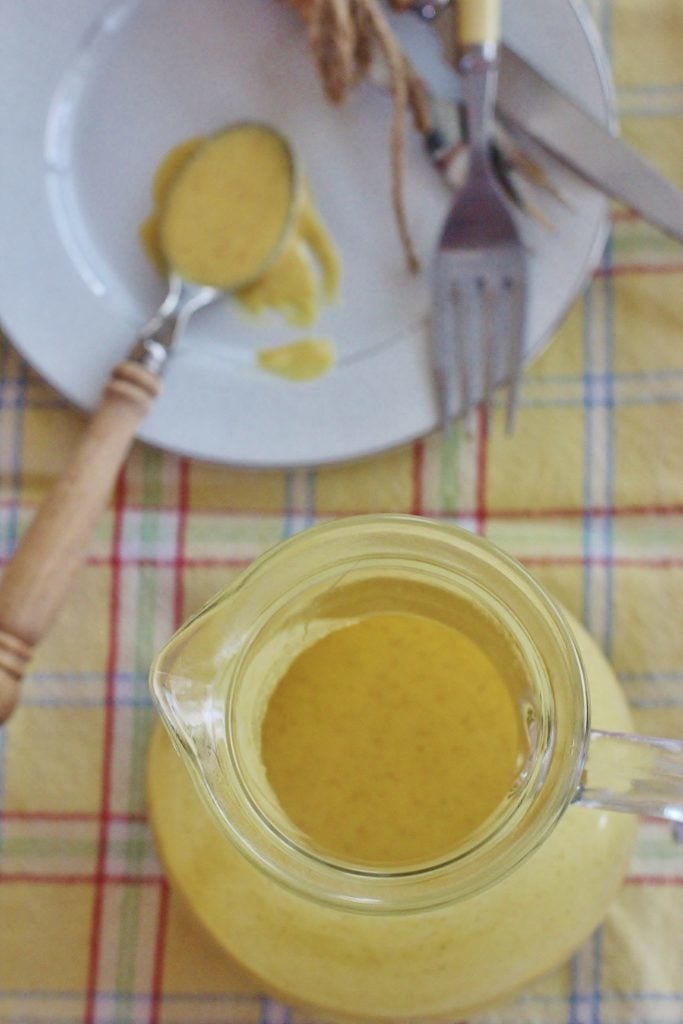 Country Honey Mustard Salad Dressing. An all-purpose sauce made with common ingredients. Use as a salad dressing, marinade, sandwich spread and more.