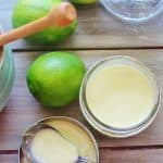 Creamy Honey Lime Salad Dressing. Tart from lime and sweet from honey. Goes well with chicken and seafood.