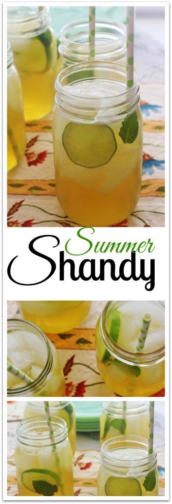 Summer Shandy. Fresh lemonade mixed with summer ale.