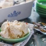 Coconut Macaroon No-Churn Ice Cream. The flavor and texture of Coconut Macaroons in an easy no-churn ice cream base.