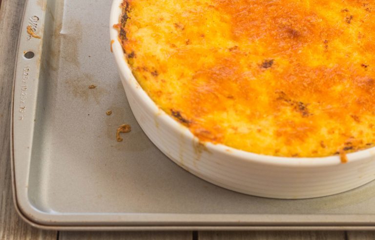 Cheese Grits Casserole | Syrup and Biscuits