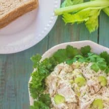 Old Fashioned Chicken Salad. Simple and comforting chicken salad made with minimal ingredients. Made completely from scratch the old fashioned way.