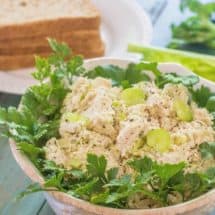 Old Fashioned Chicken Salad. Simple and comforting chicken salad made with minimal ingredients. Made completely from scratch the old fashioned way.