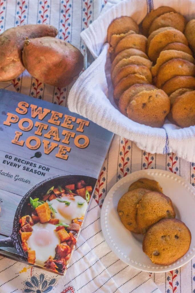 Sweet Potato Chocolate Chip Cookies. Sweet potatoes and warm spices team up with chocolate chips for a crowd pleasing cookie.
