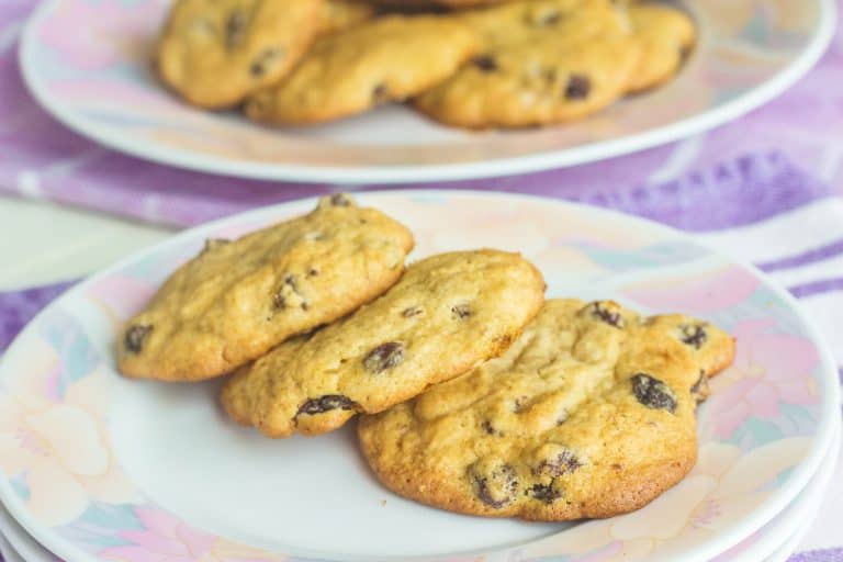 Vintage Raisin Cookies Syrup And Biscuits