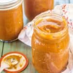 Slow-Cooker Sweet Potato Apple Butter. Sweet potatoes and apples combined with brown sugar, maple syrup, and spices and cooks overnight in the slow-cooker.