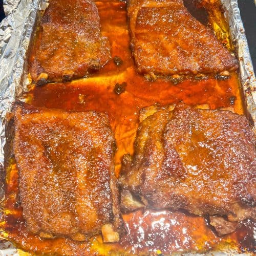Sheet Pan Maple Bourbon Barbecue Spare Ribs | Syrup and Biscuits