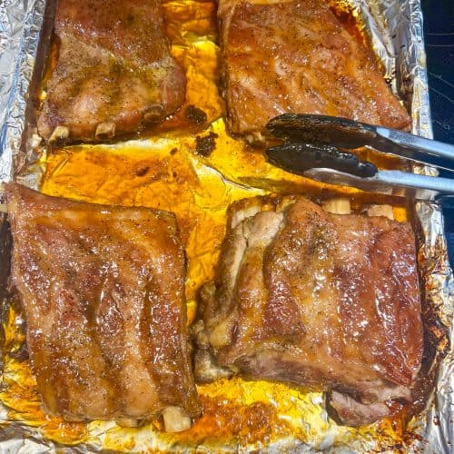 Sheet Pan Maple Bourbon Barbecue Spare Ribs | Syrup and Biscuits